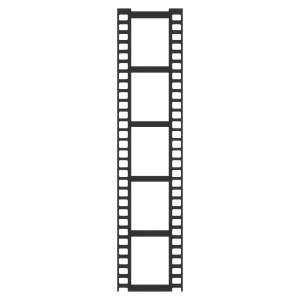 Ramka klisza czarne klatka filmowa dekor