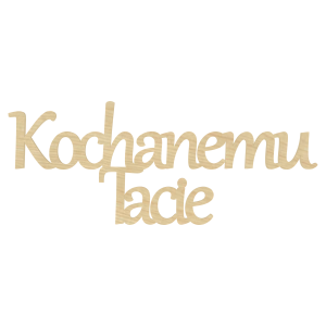 KLON NAPIS KOCHANEMU TACIE PODZIĘKOWANIE WESELE ŚLUB DEKORACJA OZDOBA PREZENT