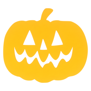 POMARAŃCZOWA HALLOWEEN DYNIA DUŻA TWARZ BUZIA OZDOBA ZAWIESZKA NA ŚCIANĘ DRZWI OKNO