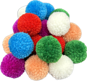 Pompony mix 3cm