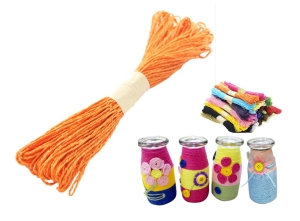 Sznurek papierowy kreatywny 2 mm dł. 30 m  POMARAŃCZOWY