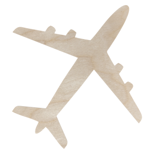 Scrapki drewniane samolot samoloty dekor decoupage ozdoba ze sklejki