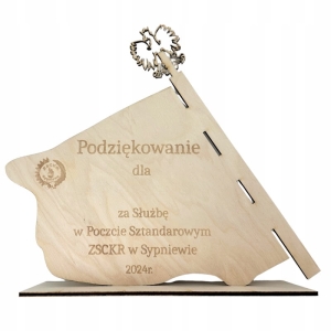 Sztandar PODZIĘKOWANIE NAGRODA Personalizowany