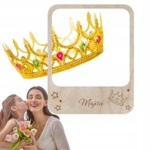 RAMKA NA ZDJĘCIE 11X14 CM Z IMIENIEM PREZENT UPOMINEK DLA DZIECKA DZIECKO