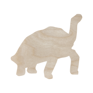 Drewniany żółw 14 cm kształtka zwierzęta gady 