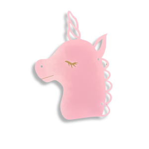 Baza różowa hdf JEDNOROŻEC z grawerem makrama 26cm