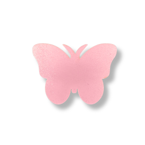 Drewniany dekor motyl różówy motylek ozdoba scrapki ze sklejki płaski