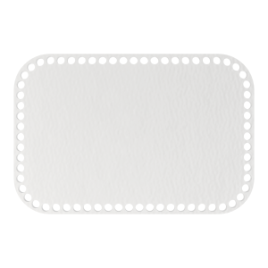 Baza dno do koszyka spód HDF 30x20 cm szydełko Biały